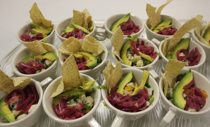 Border Grill's Peruvian Ceviche with Pickled Red Onions