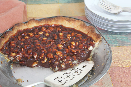 Caramel Choc Pie plate IMG_8432